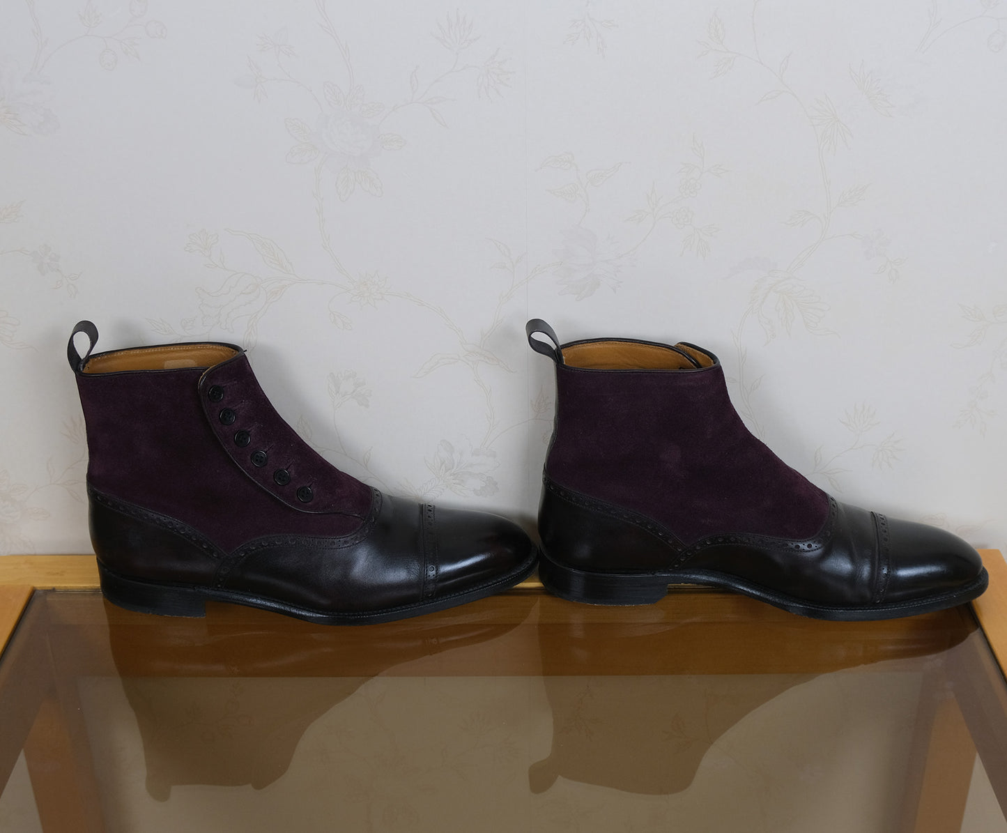 J. Fitzpatrick, rare button boots, size 7UK, RRP 789 e