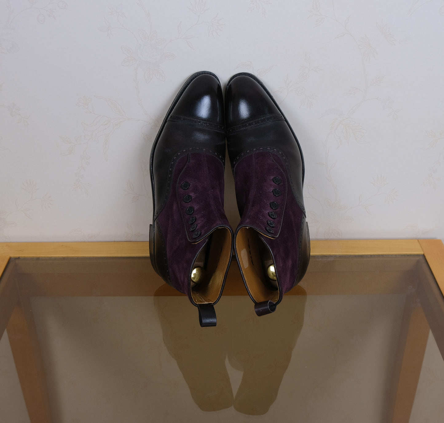 J. Fitzpatrick, rare button boots, size 7UK, RRP 789 e