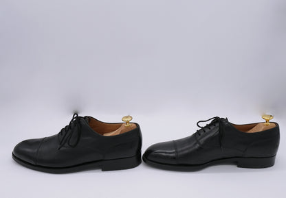 Jan Kielman, käsintehdyt mustat oxford-kengät, koko 42, pukukengät