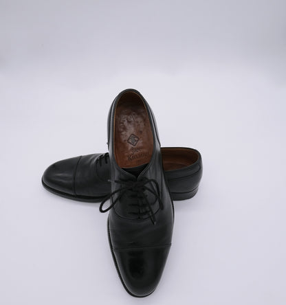 Jan Kielman, käsintehdyt mustat oxford-kengät, koko 42, pukukengät