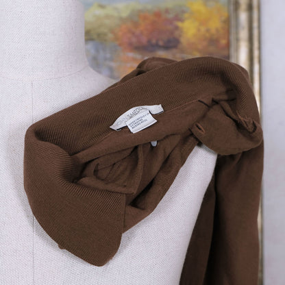 John Smedley, light brown jumper, size M