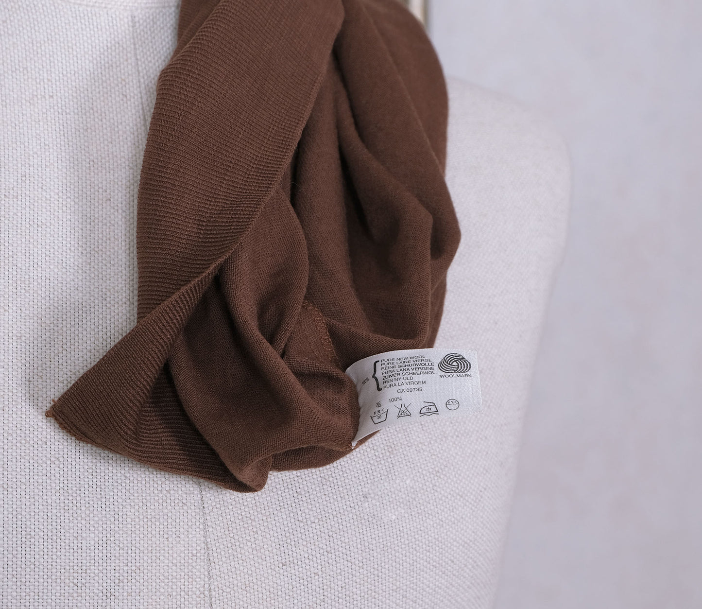 John Smedley, light brown jumper, size M