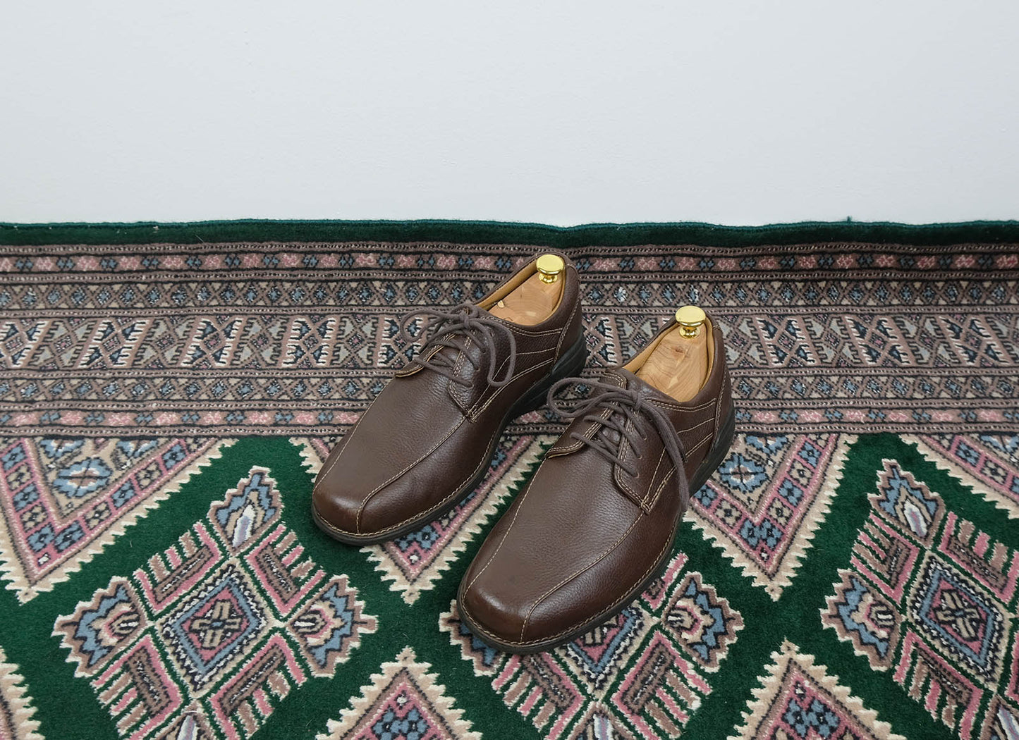 Johnston&Murphy, ruskeat nahkakengät, koko 42.5