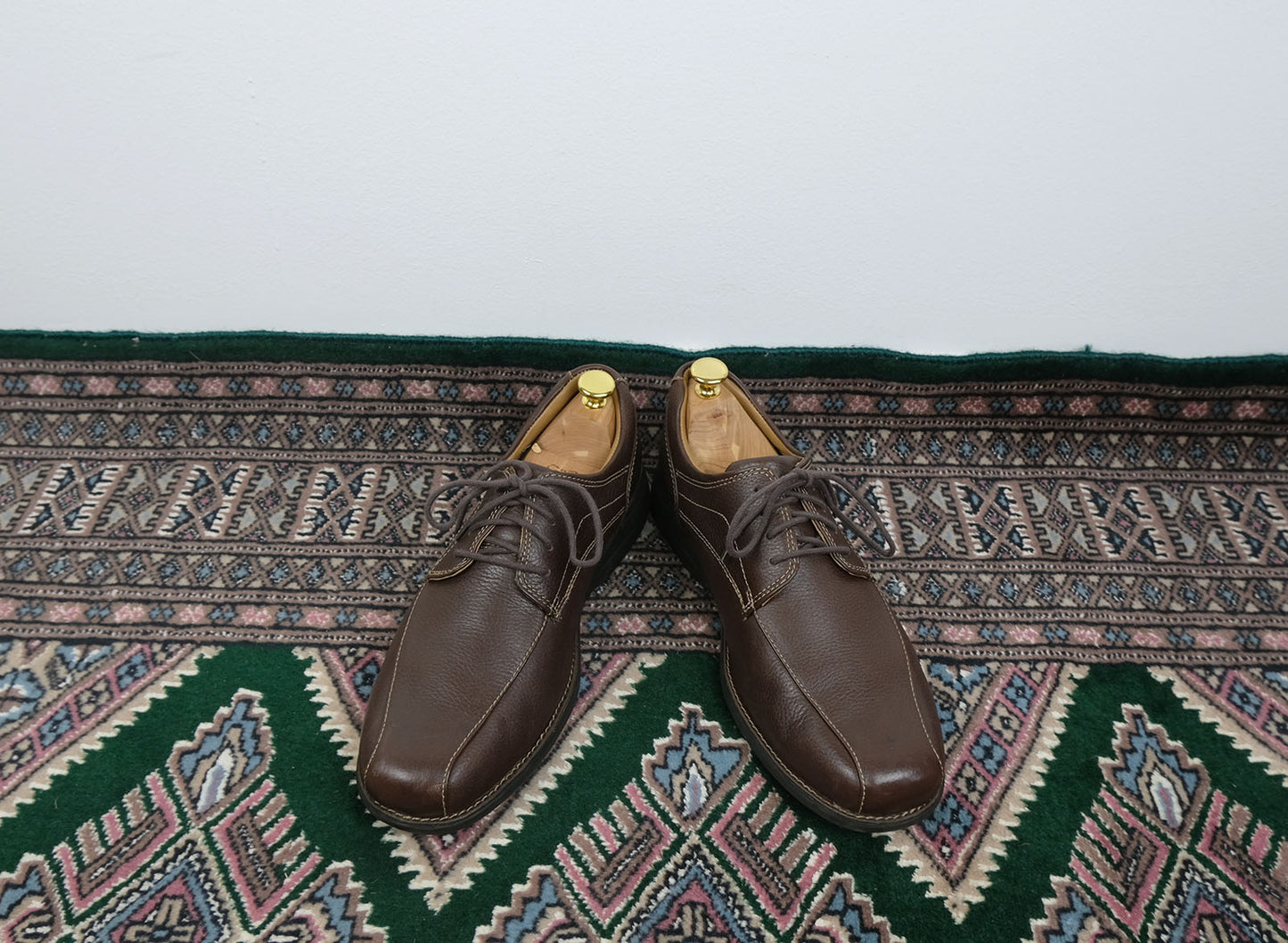 Johnston&Murphy, ruskeat nahkakengät, koko 42.5