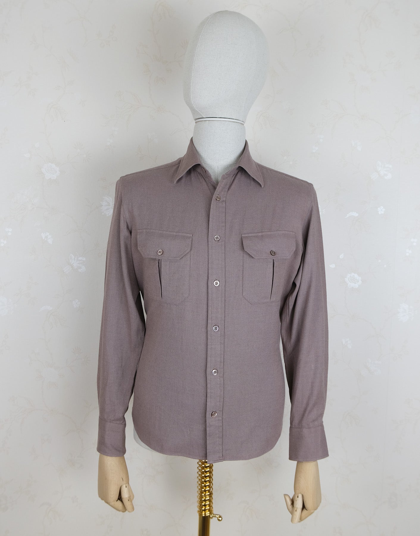 Eton, blue formal collar shirt, size 45