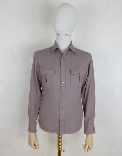 Eton, blue formal collar shirt, size 45