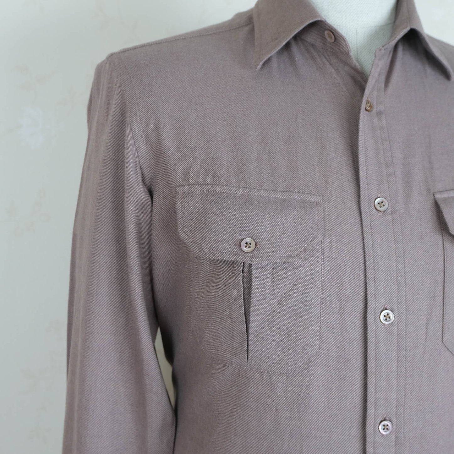 Eton, blue formal collar shirt, size 45