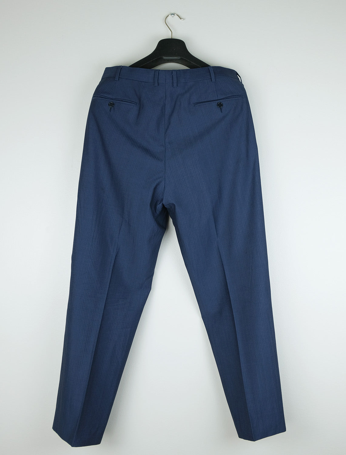 Ermenegildo Zegna, sininen puku, koko 50, hoikka