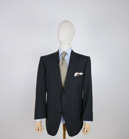 Eduard Dressler, dark grey suit, size 46S UK