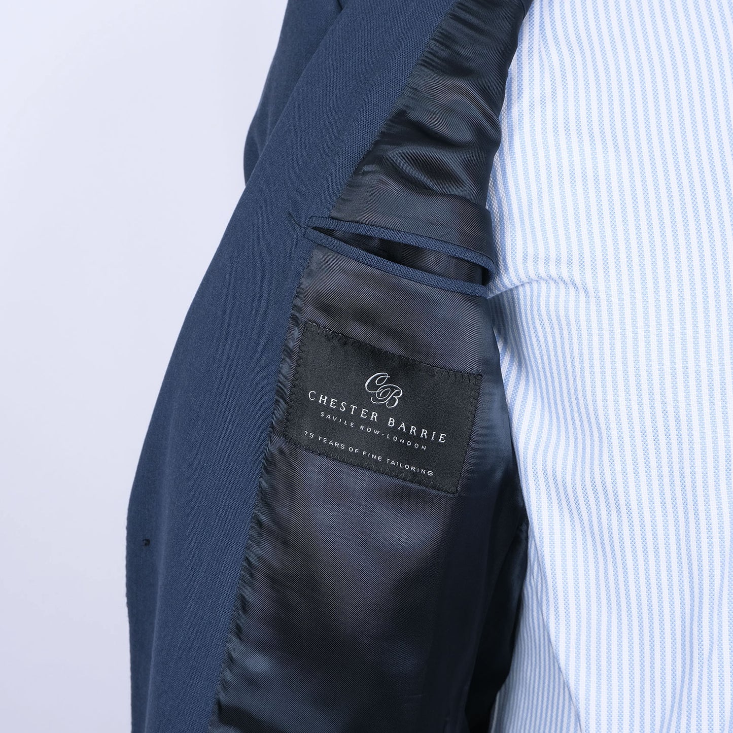 Chester Barrie, sininen klubitakki, koko 50