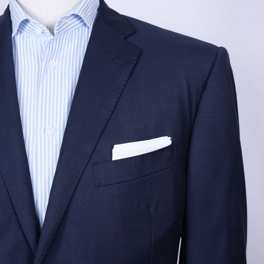 Corneliani, sininen bleiseri, koko 54, hoikka, metallinapit