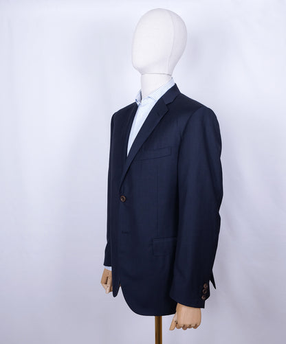 Corneliani, sininen bleiseri, koko 54, hoikka, metallinapit