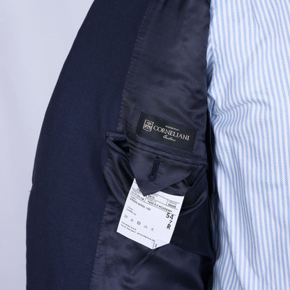 Corneliani, sininen bleiseri, koko 54, hoikka, metallinapit