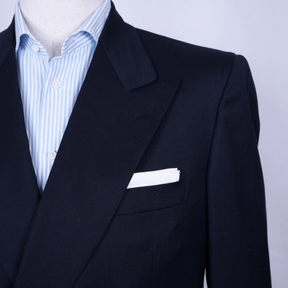 Brioni, sininen klubitakki, koko 50, metallinapit