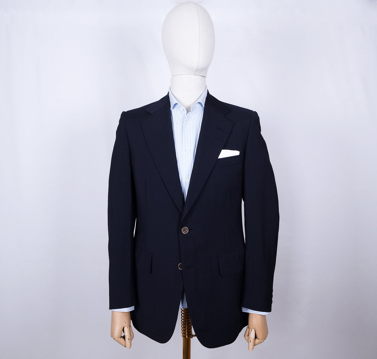 Chester Barrie, käsintehty sininen klubitakki, koko 50