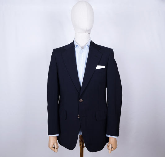Chester Barrie, käsintehty sininen klubitakki, koko 50