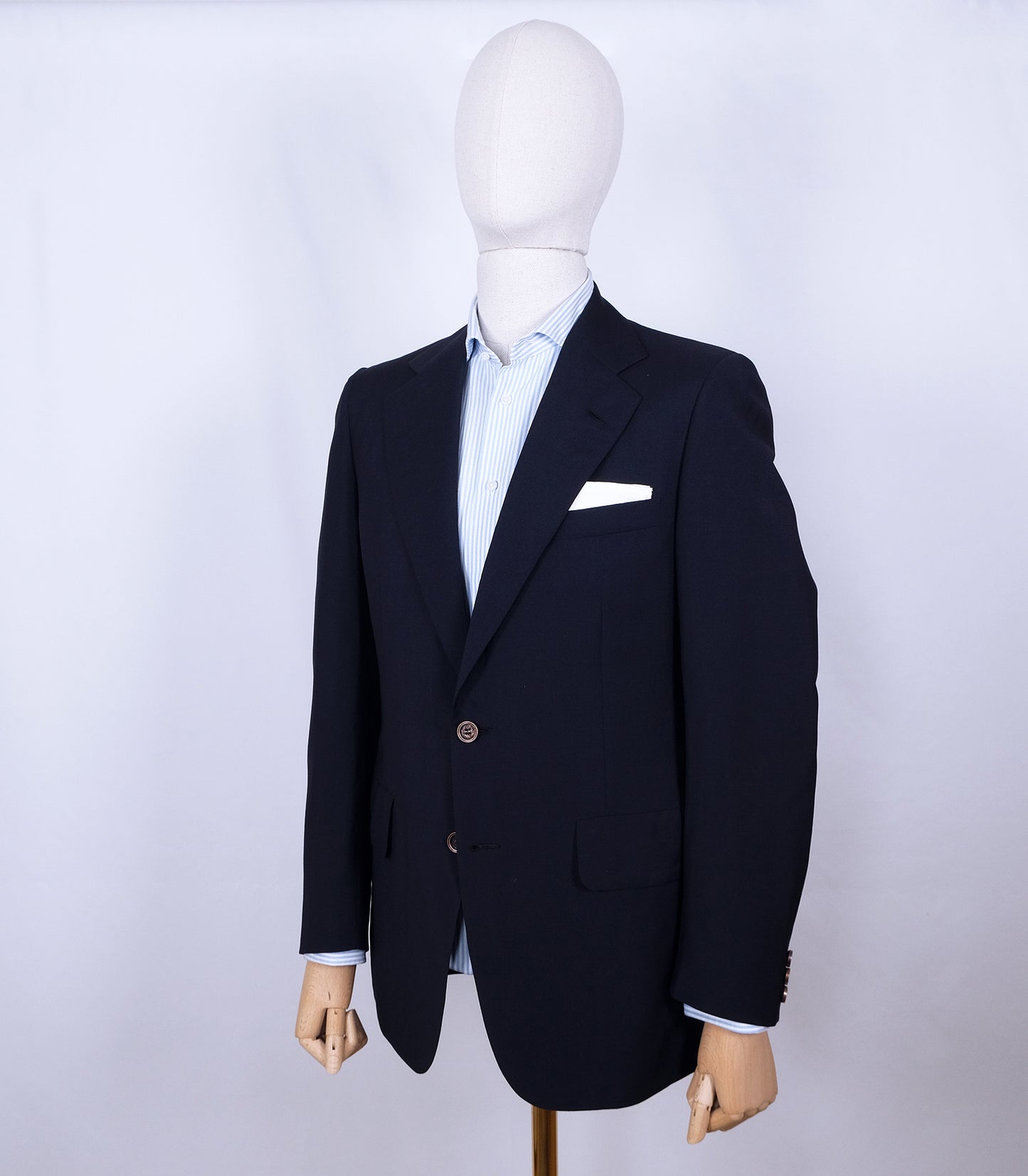 Chester Barrie, käsintehty sininen klubitakki, koko 50