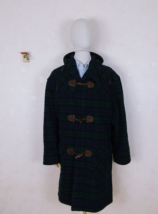 L.L. Bean, sininen duffelitakki, koko XXL, lämpövuori, tehty USA:ssa