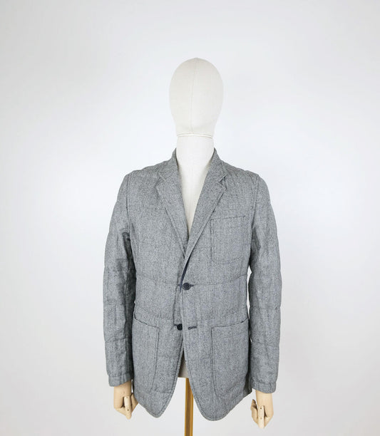 Lardini, grey down jacket, size S, slim RRP 1072 e