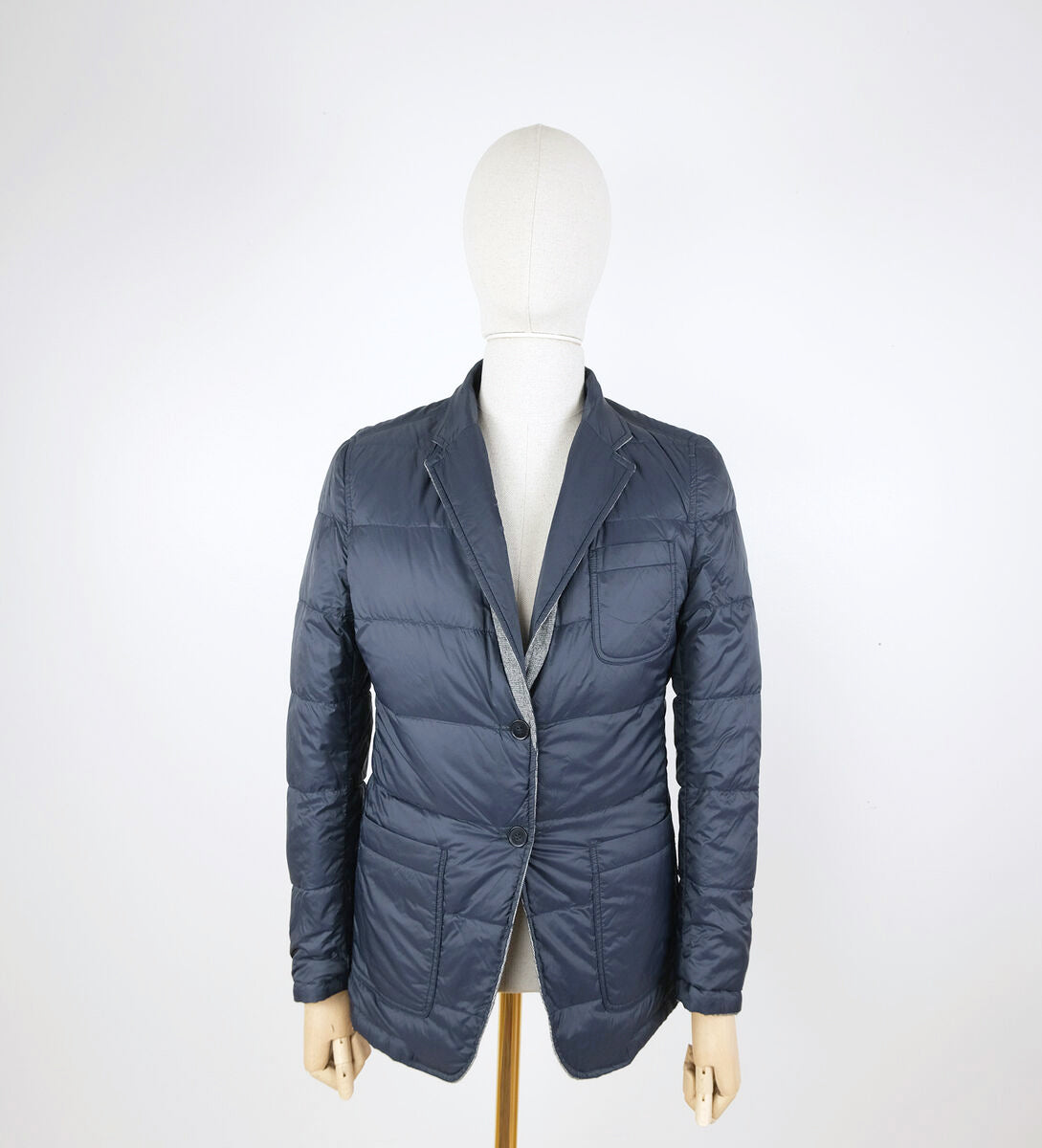 Lardini, grey down jacket, size S, slim RRP 1072 e