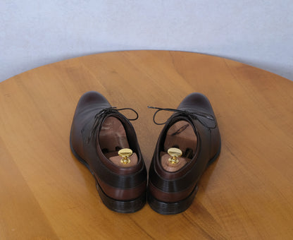 Louis Vuitton, ruskeat nauhakengät, koko 42, aitoustodistus