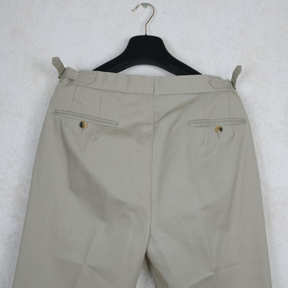 Luxire, bespoke cotton chinos, size 34''