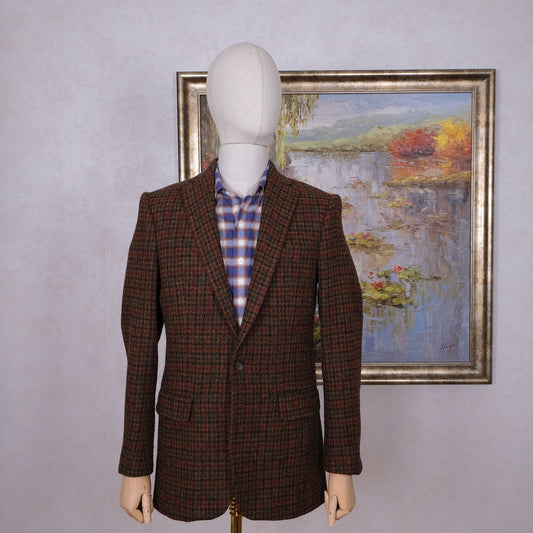 Maximilian Mogg, ruskea tweedtakki, koko 48, harvinainen leikkaus