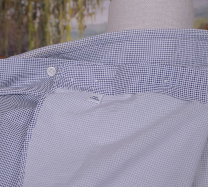 Mazzarelli, sininen kauluspaita, koko 40, harvinainen tähtikuvio