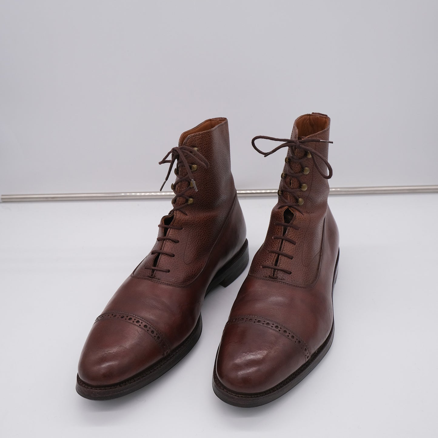 Meermin, balmoral-varsikengät, koko 44.5, kumipohja