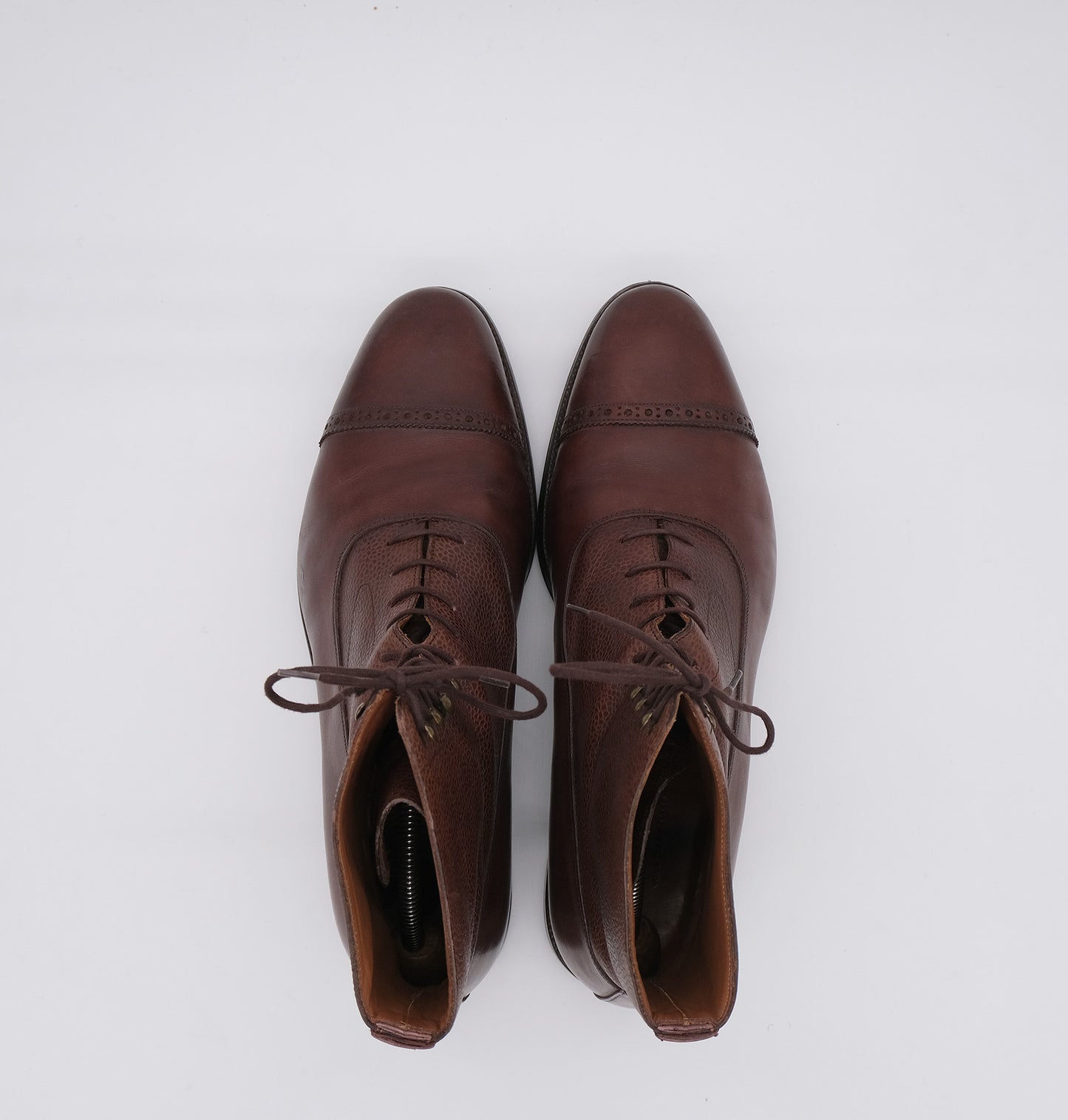 Meermin, balmoral-varsikengät, koko 44.5, kumipohja