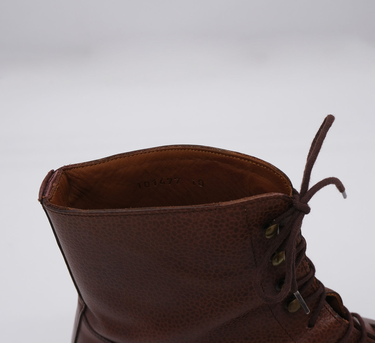 Meermin, balmoral-varsikengät, koko 44.5, kumipohja