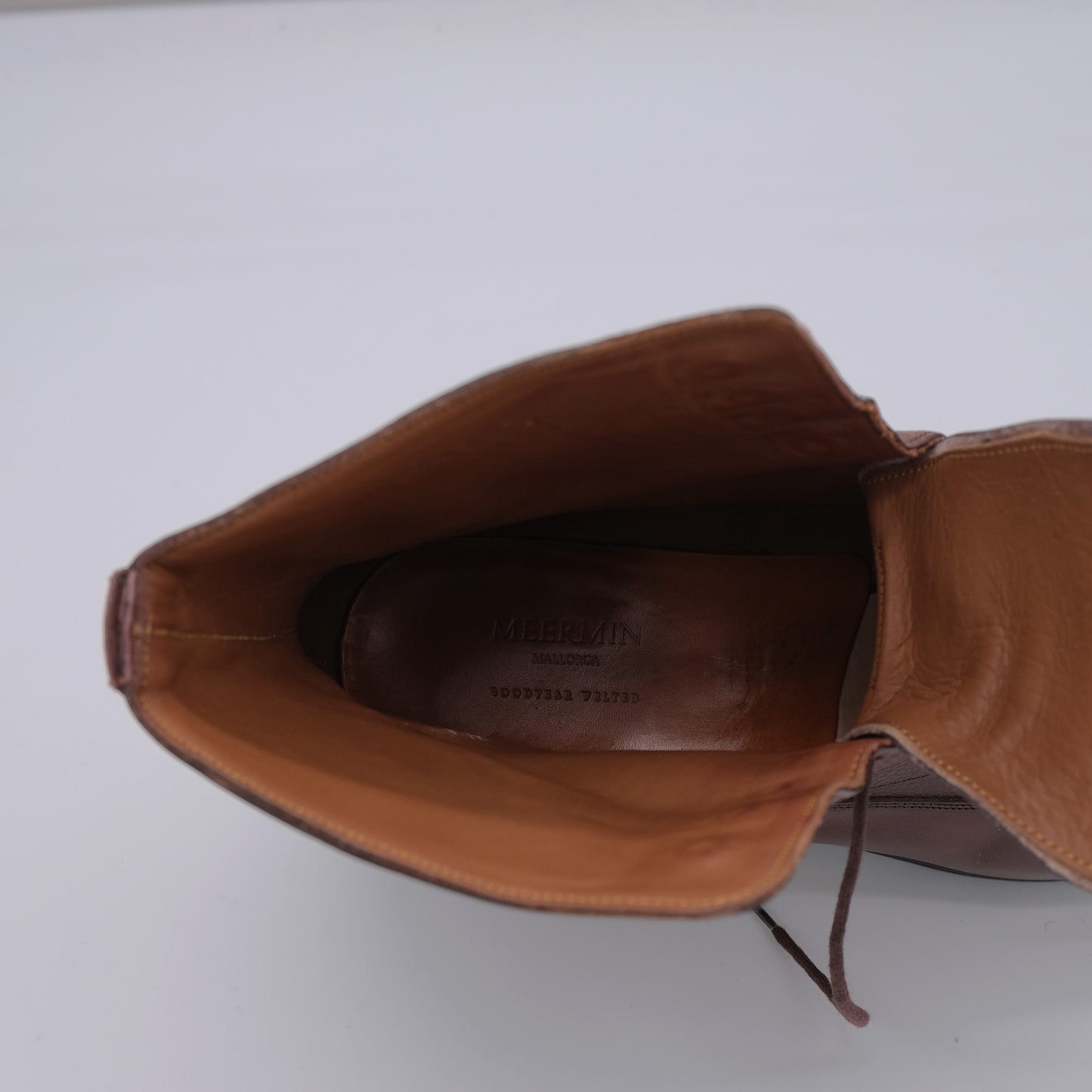 Meermin, balmoral-varsikengät, koko 44.5, kumipohja