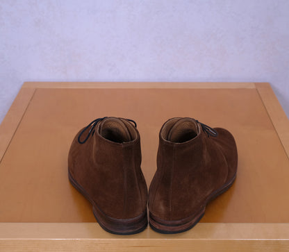 Meermin, chukka-kengät, koko 42, mokkanahkaa, kumipohja