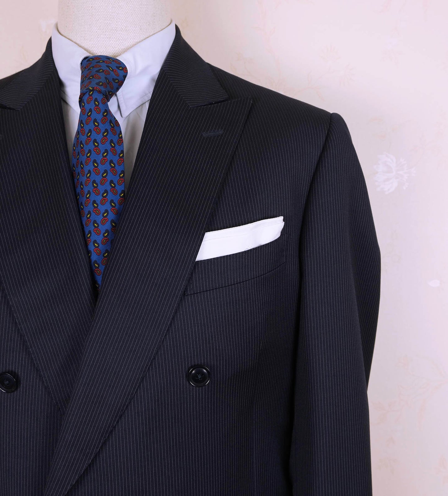 Pal Zileri, grey check suit, size 48EU, made to measure, RRP 2300 e