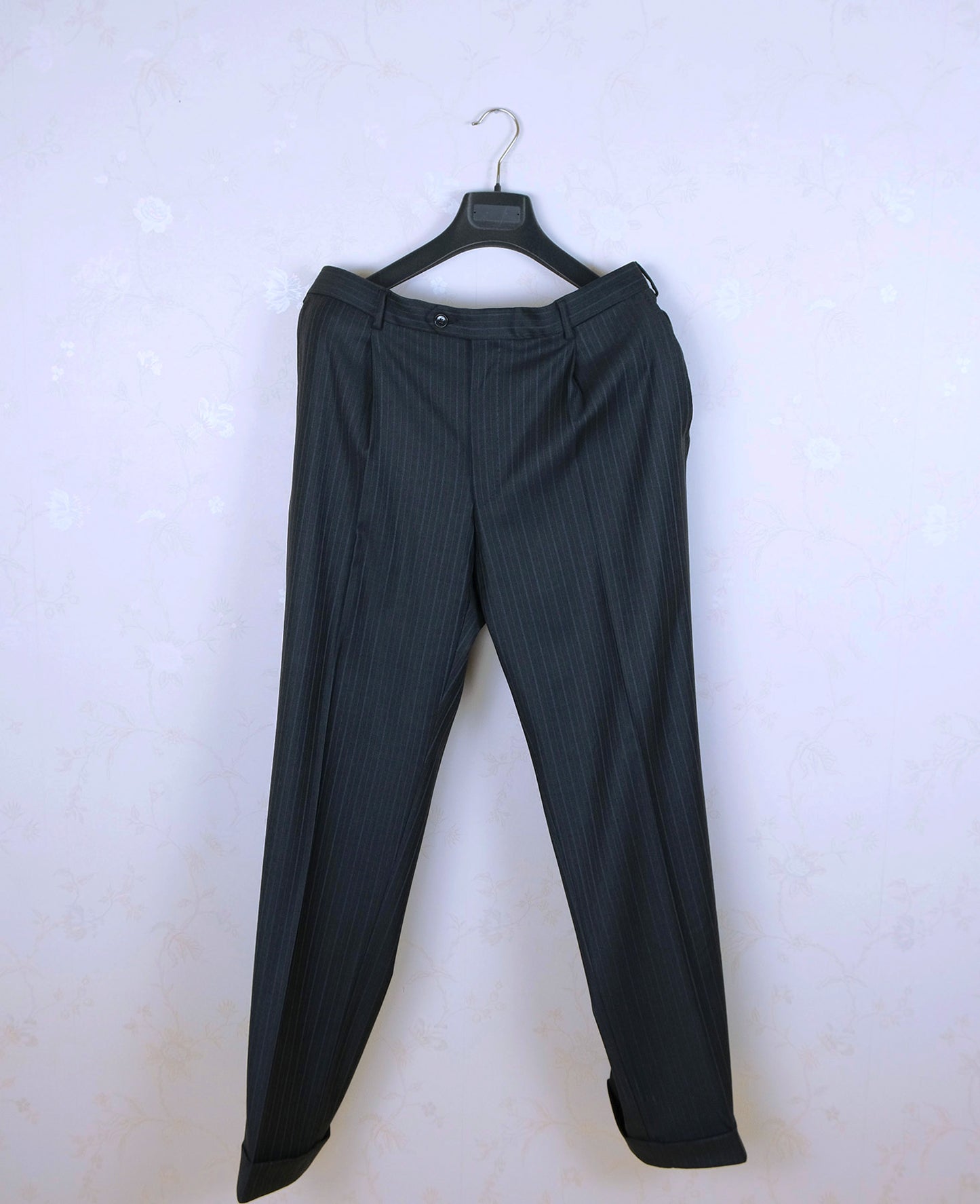 Pal Zileri, gray bespoke suit, size 54EU, with two trousers