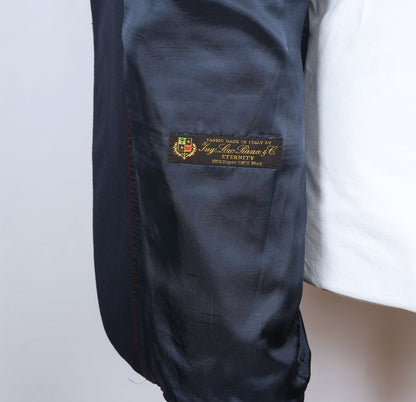 Eduard Dressler, navy suit, size 54EU, with belly