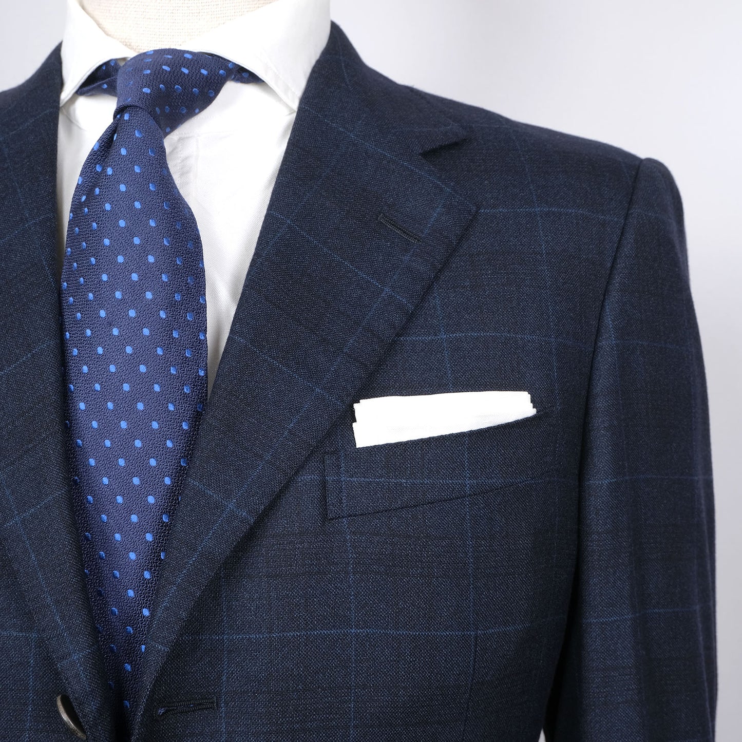 Ermenegildo Zegna, tummansininen irtotakki, koko 50