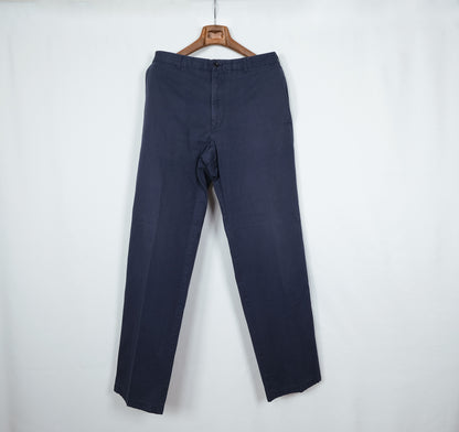 Regent Handtailored, siniset chino-housut, koko 54, konepestävät