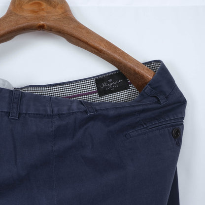 Regent Handtailored, siniset chino-housut, koko 54, konepestävät