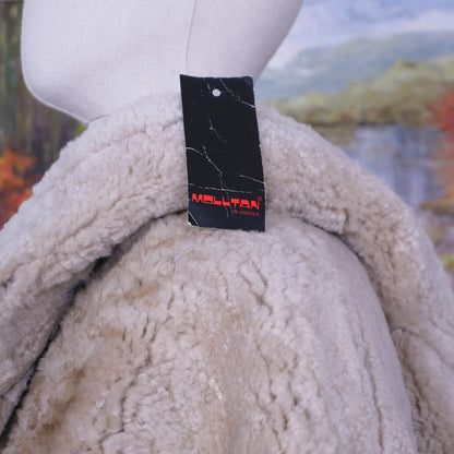 Molltan, ruskea lentäjäntakki, koko XL, kelsivuori