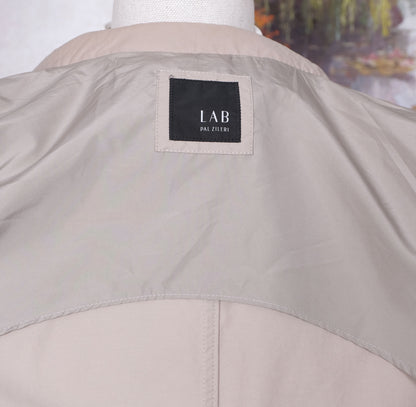 Pal Zileri, beige raincoat, size 42UK, machine washable