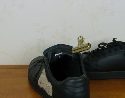Palm Angels, mustat nahkatennarit, koko 42, nallukka