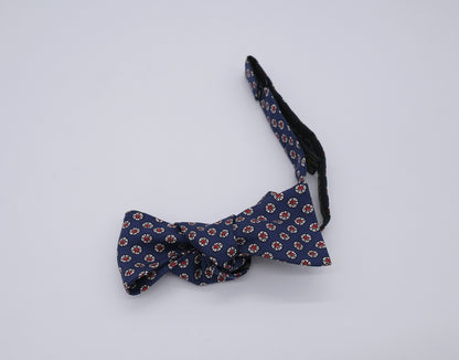 Polo Ralph Lauren, blue bow tie, foulard silk