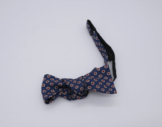 Polo Ralph Lauren, blue bow tie, foulard silk