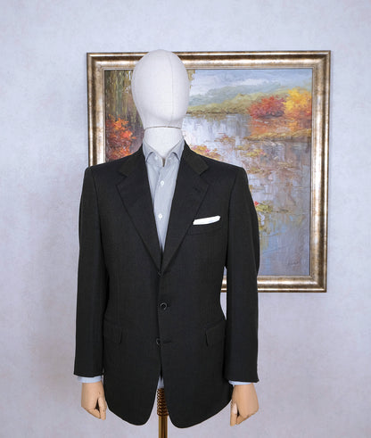 Brioni, green handmade sports jacket, size 40UK, soft fabric