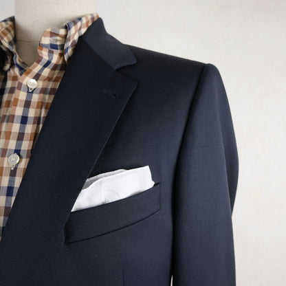 Burberry, sininen bleiseri, koko 52, kuin uusi, metallinapit