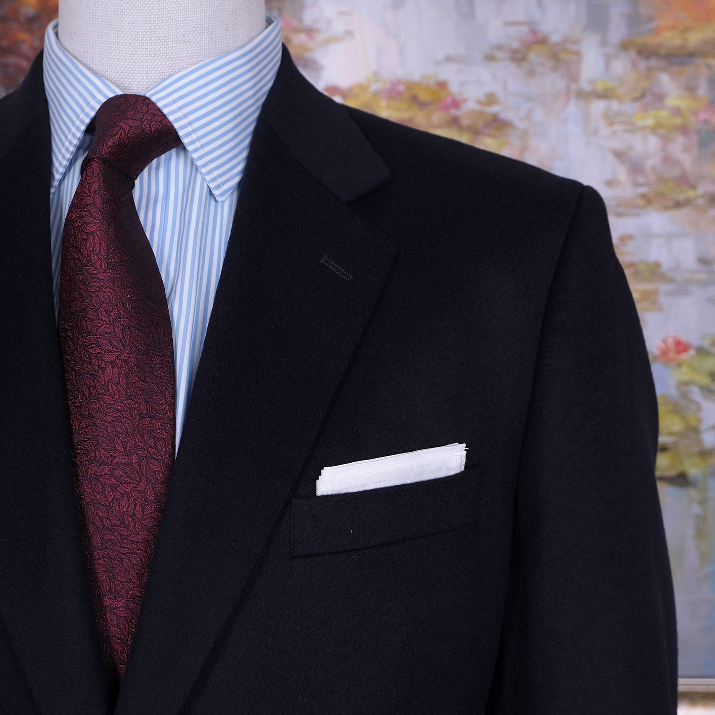 Calvin Klein, blue cashmere jacket, size 54, excellent condition