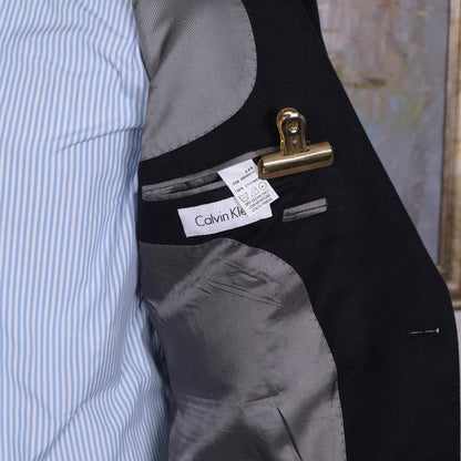 Calvin Klein, blue cashmere jacket, size 54, excellent condition