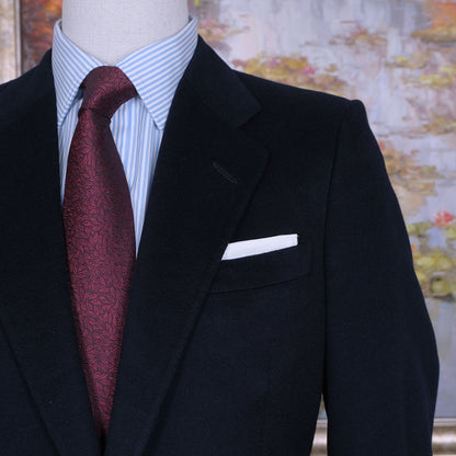 Chester Barrie, handmade blue cashmere jacket, size 48