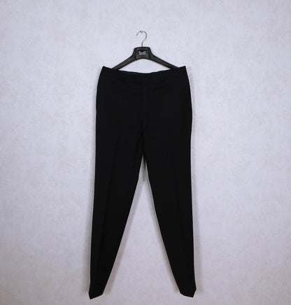 Felix W, black wool suit, size 40UK, cool wool